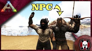 I TAMED A HUMAN NPC ARK PYRIA MYTHOS MOD Ep 4 [upl. by Nisa]