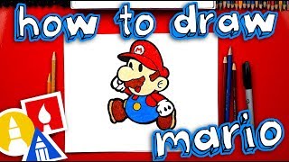 How To Draw Paper Mario [upl. by Aihsyla597]