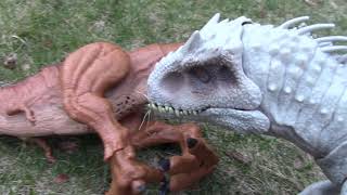 TRex Spinosaurus amp Indominus Rex An Unholy Alliance [upl. by Namlaz]