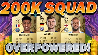 OVERPOWERED 200K SQUAD BUILDER  FIFA 22 Ultimate Team [upl. by Eldwon309]