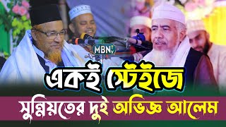 সুন্নিয়তের দুই অভিজ্ঞ আলেম একই স্টেইজে  Gazi Abul Kalam Boyani  Principle Mohiuddin Hashemi [upl. by Clements641]