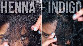 DIY  Dye Gray Hair Black Naturally  Henna  Indigo Step By Step [upl. by Foote]