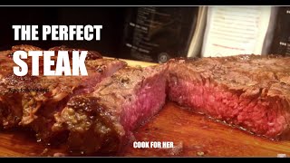 HOW TO COOK THE PERFECT STEAK IN THE OVEN [upl. by Eneloc]