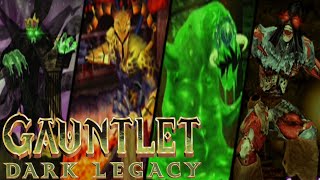 Gauntlet Dark Legacy  All Bosses [upl. by Aber186]