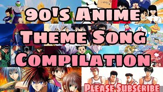 90s Anime Theme Song Compilation [upl. by Notac]