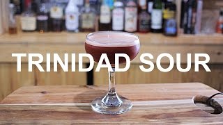 Trinidad Sour Cocktail Recipe  ANGOSTURA BITTERS [upl. by Jobie408]