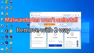 How to uninstall malwarebytes windows 10 [upl. by Walls]