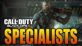 CALL OF DUTY BLACK OPS 3 ALL SPECIALISTS SPECIAL MOVES Abilities [upl. by Itnava]