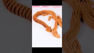 GIANT ARTICULATED DRAGON 3D Printing Timelapse [upl. by Ymij212]