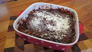 SelfSaucing Chocolate Pudding microwave [upl. by Nortna180]