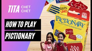 How to Play Pictionary Card Game [upl. by Perlis654]