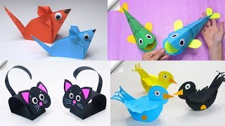 11 DIY paper crafts  Paper toys [upl. by Droffig]