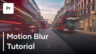 How To Create Motion Blur In Premiere Pro [upl. by Ayian]